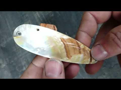 Gold Lip Perlmutt Tropfen / Art.Nr.GLT31