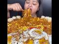 Noodles With Extra Cheese Corn Maddyeats Mukbang Asmreating Noodleschallenge Cheesecorn