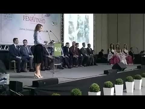 Abertura oficial da ExpoBento e Fenavinho 2019 com a presença do vice-presidente Mourão