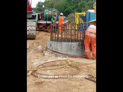 COMEÇOU OS TRABALHOS DA PONTE ENTRE MANGA A MATIAS CARDOSO. INSCREVA-SE NO CANAL E DEIXE SEU LIKE