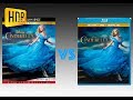 Comparison Of Cinderella 4K 2K DI HDR10 Vs Regular Version