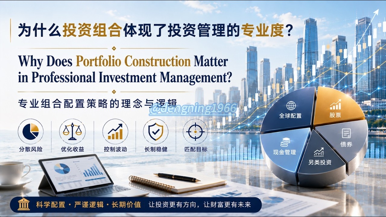 为什么投资组合体现了投资管理的专业度？