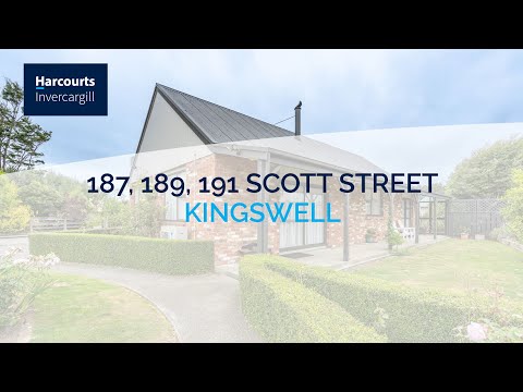 187, 189, 191 Scott Street, Kingswell, Southland, 3 bedrooms, 1浴, House