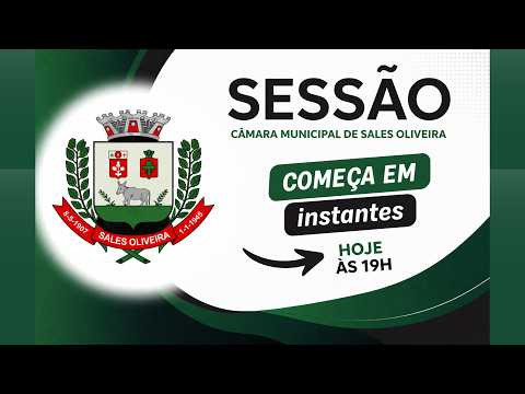 Sessão Ordinária da Câmara Municipal de Sales Oliveira - 01/09/2026