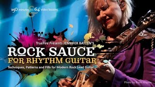 Rock Sauce for Rhythm Guitar - Intro - Jennifer Batten