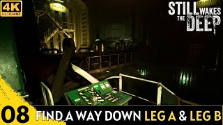 STILL WAKES THE DEEP Gameplay Part 8 - Find A Way Down Leg A & Leg B | Reactivate The Tension Winch