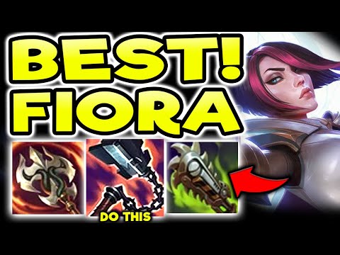 FIORA TOP IS YOUR NEW FREE TICKET TO HIGH-ELO (DO THIS) FIORA TOP GAMEPLAY! (Season 11 Fiora Guide)