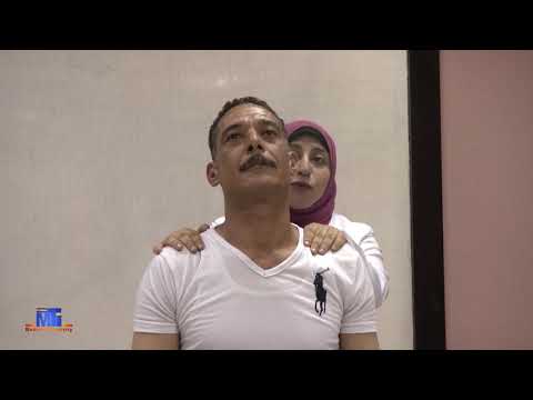 Patient's evaluation 2  PT2304  Level 3  MMT for scapular muscles  fall 2020