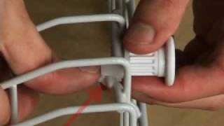 How to Install Dishwasher Upper Rack Wheels