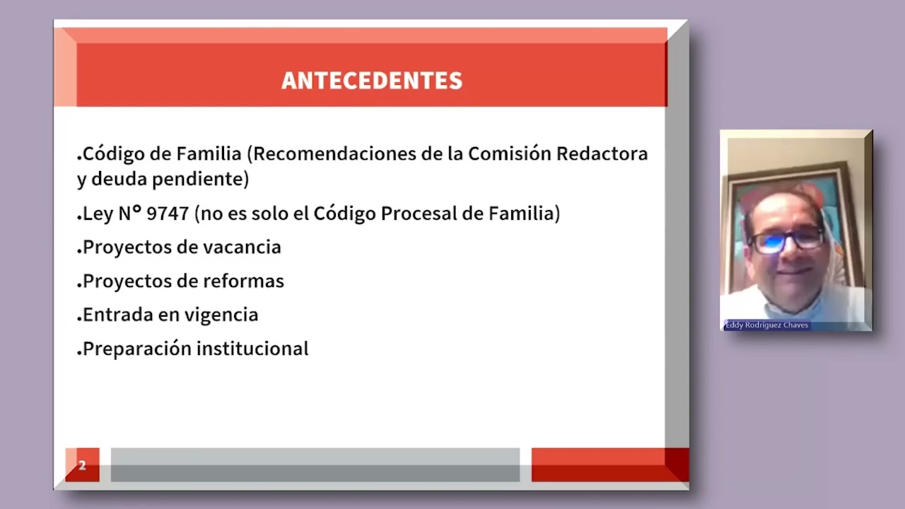 Implicaciones del Código Procesal de Familia y su próxima entrada en vigencia