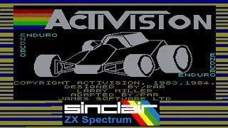 ZX Spectrum Games - Enduro