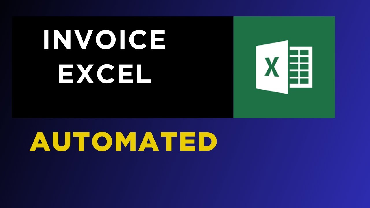 Best Way to Create Invoice Template in Excel 2025 | Billing Tracker Tutorial