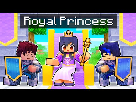 Aphmau - Playing As A ROYAL PRINCESS In Minecraft!