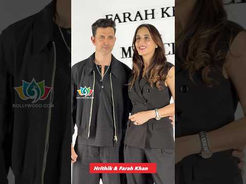Hrithik Roshan at Farah Khan’s fine jewellery launch in Mumbai