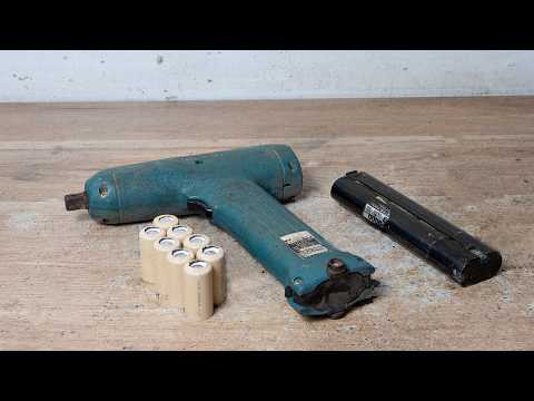 Reviving a Vintage Cordless Impact Wrench with a New Battery Pack | Makita 6900D