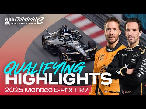 A Crazy Wet Quali 😱 | 2025 Monaco E-Prix Qualifying Highlights