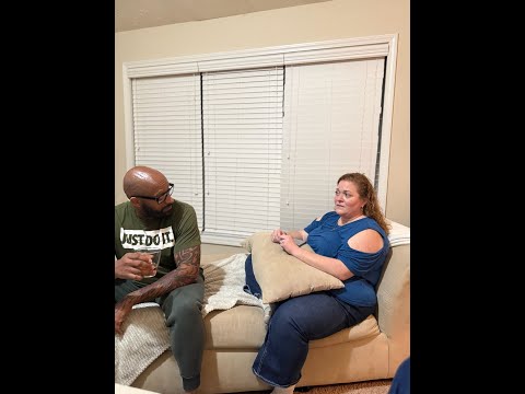 Bethany tries to tell Larry that her Ex went and asked her Dad for money but chickens out