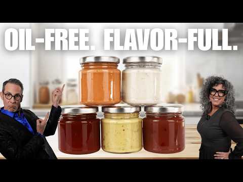 Our Top 5 Oil-Free Sauces That Make Every Plant-Based Meal Taste Amazing!