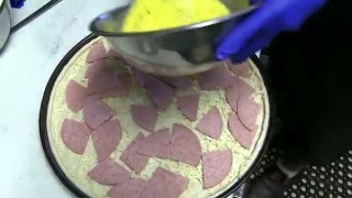 Pizza One - Wayne, N.J. - The &quot;Dirty Jersey&quot; Pizza - Taylor Ham Egg &amp; Cheese