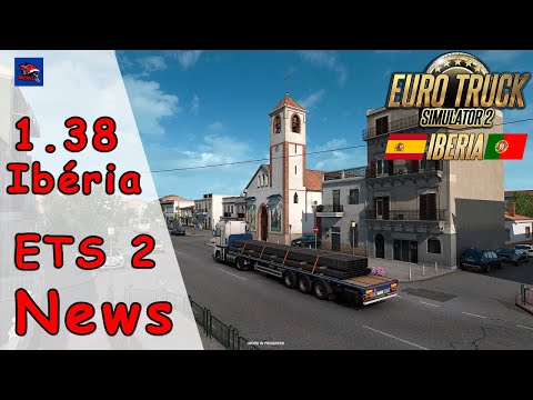 Architecture et villages d'Iberia + 1.38 News - ETS2 🚚