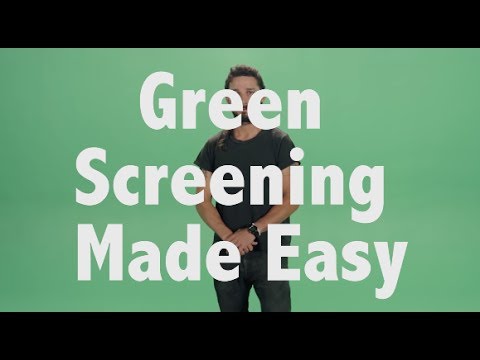 Green screen basics tutorial