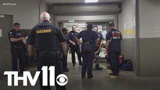 How jails remain safe while booking inmates