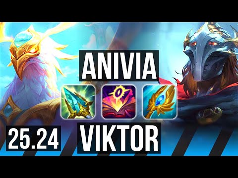 ANIVIA vs VIKTOR (MID) | 11/0/5 | EUW Grandmaster | 25.24