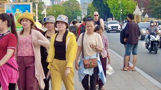 See The View In Phnom Penh Riverside Park 2023 - Cambodia Tour