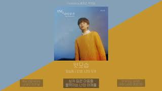 정승환  - 뒷모습 | 가사 (Lyric Video)