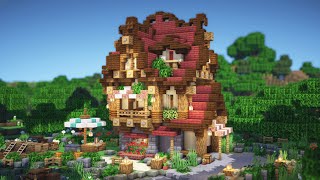 Minecraft | How to Build a Small Fantasy House | Easy House Tutorial
