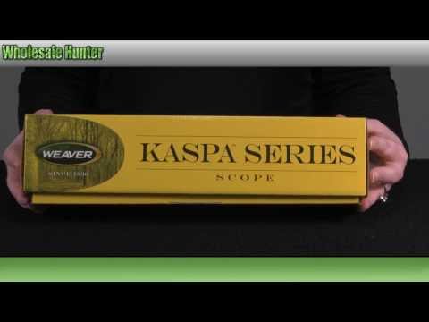 Weaver Kaspa Series 3-12x50mm Dual-x Reticle Rifle Scope mfg# 849808