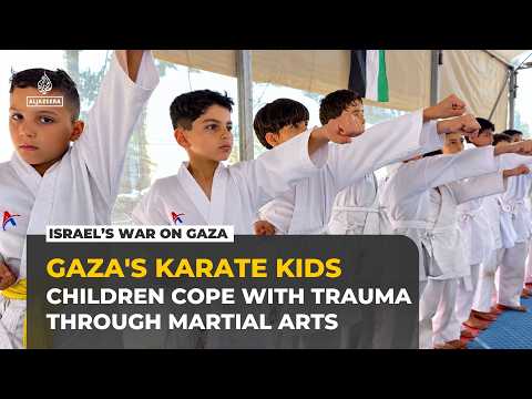 Gaza's karate kids: Palestinian children cope with trauma through martial arts