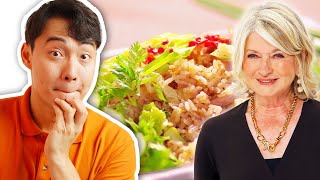 Martha Stewart's Thai Fried Rice ALMOST IMPRESSED Uncle Roger