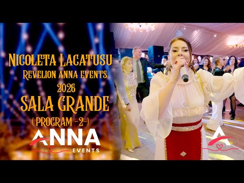 NICOLETA LACATUSU - REVELION 2026 -SALA GRANDE - (prog-2-)#Muzica #Colaj #MuzicaPopulara