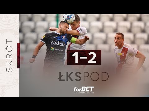 ŁKS Łódź - Podbeskidzie Bielsko-Biała 1:2 | SKRÓT MECZU