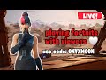 PLAYING FORTNITE WITH VIEWERS COME JOIN MEE Fortnite Live Fortnite Live Ps4