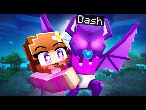 Playing as a BABY BAT MONSTER in Minecraft 99 Nights in the Forest!