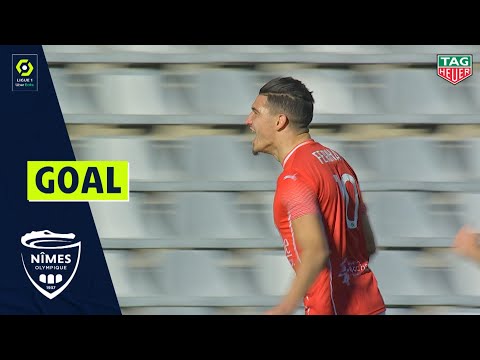 Goal Zinedine FERHAT (32' - NÎMES OLYMPIQUE) NÎMES OLYMPIQUE - AS MONACO (3-4) 20/21