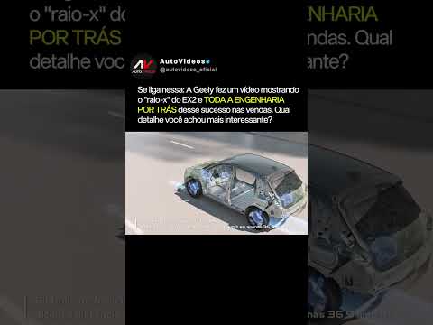 🔍 GEELY REVELA O “RAIO-X” DO EX2 E A ENGENHARIA POR TRÁS DO SUCESSO!