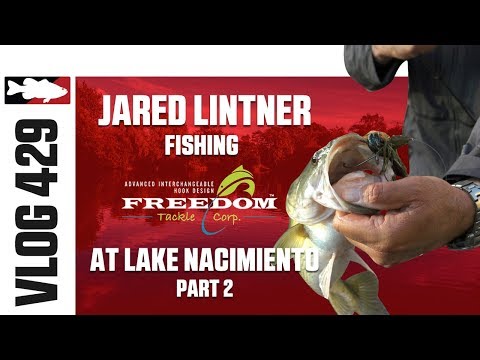 Jared Lintner on Nacimiento with Freedom Tackle Pt. 2 - Tackle Warehouse VLOG #429