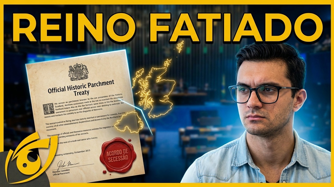 O fim de uma ERA? 3 Países acabam de assinar o acordo que pode FATIAR o REINO UNIDO
