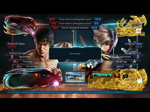 150_3 Law (JG) VS (tincho) Lars - Tekken 7 ( Uchiha x24 ) Online sin Grafica