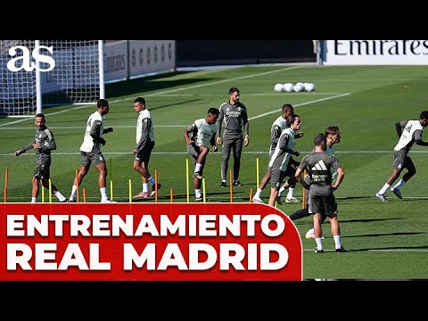 ÚLTIMO ENTRENAMIENTO del REAL MADRID antes del DERBI | ATLÉTICO de MADRID vs REAL MADRID