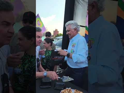 Ronaldo Caiado comemora aniversário em Itumbiara GO 25/9/2026 #goiás #itumbiara #política