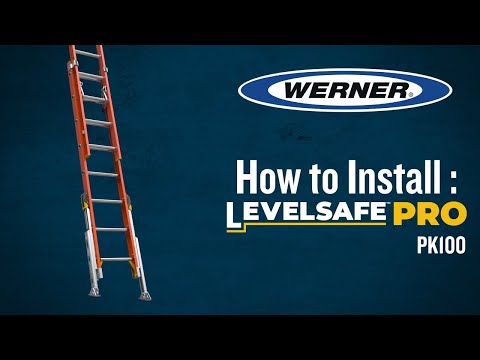 Werner Ladder - LEVELSAFE PRO Installation