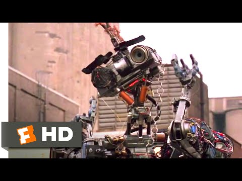 Short Circuit 2 (1988) - Recycle This Scene (9/10) | Movieclips