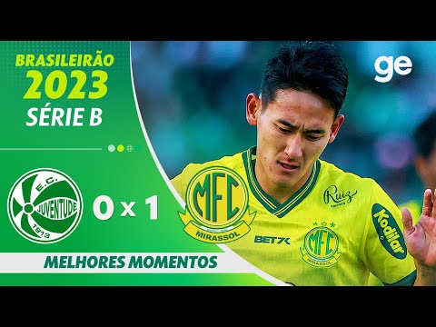 Gols e lances de Juventude-RS x Mirassol