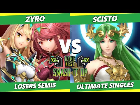 Smash It Up 32 Losers Semis - Scisto (Palutena) Vs. Zyro (Pyra Mythra) SSBU Ultimate Tournament