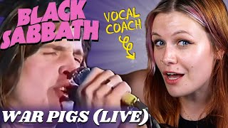 Vocal Analysis: First time hearing Ozzy Osbourne (Black Sabbath - War Pigs)