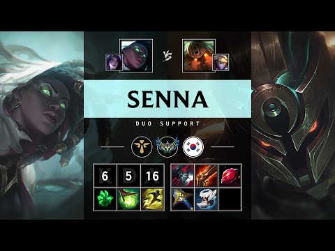 Senna Support vs Nautilus - KR Challenger Patch 25.13